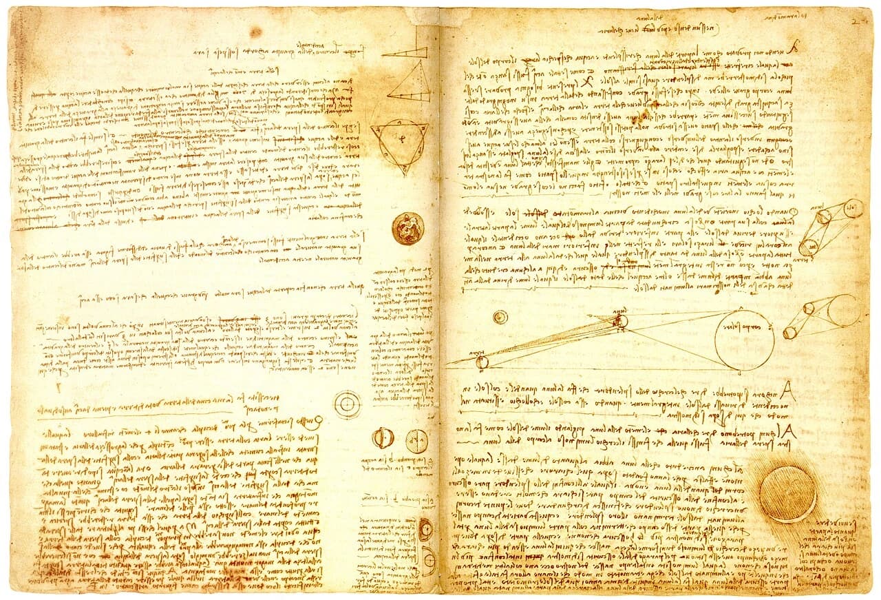 Codices Page - Da Vinci